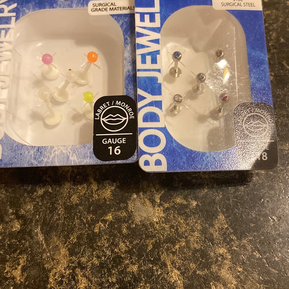 Body Jewelry for lips are